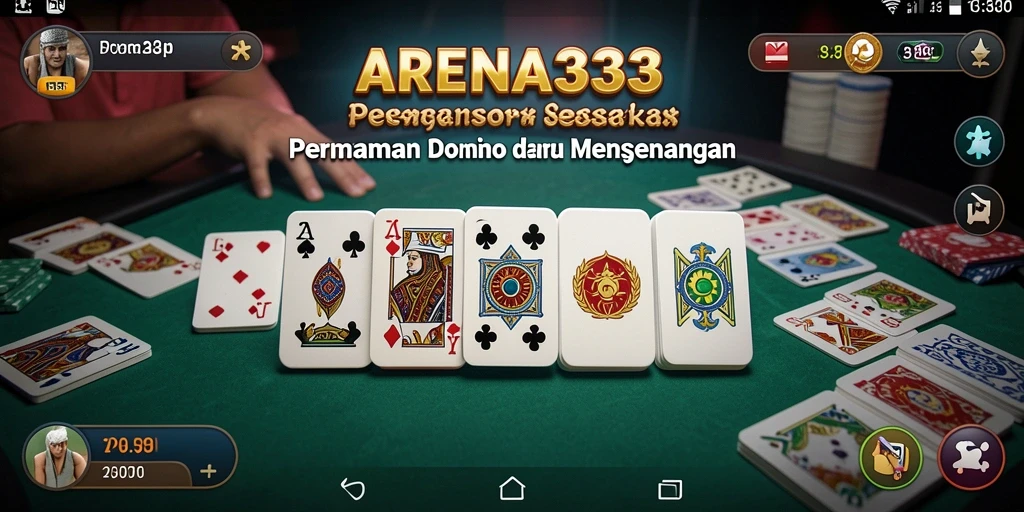 Screenshot permainan ARENA333 yang menampilkan gameplay seru.