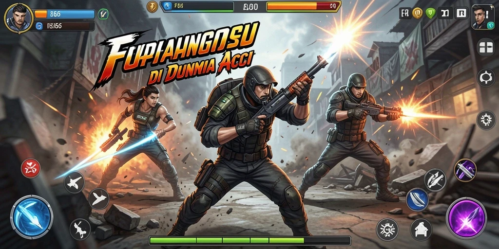 Tampilan gameplay seru FUJI66 dengan aksi cepat.