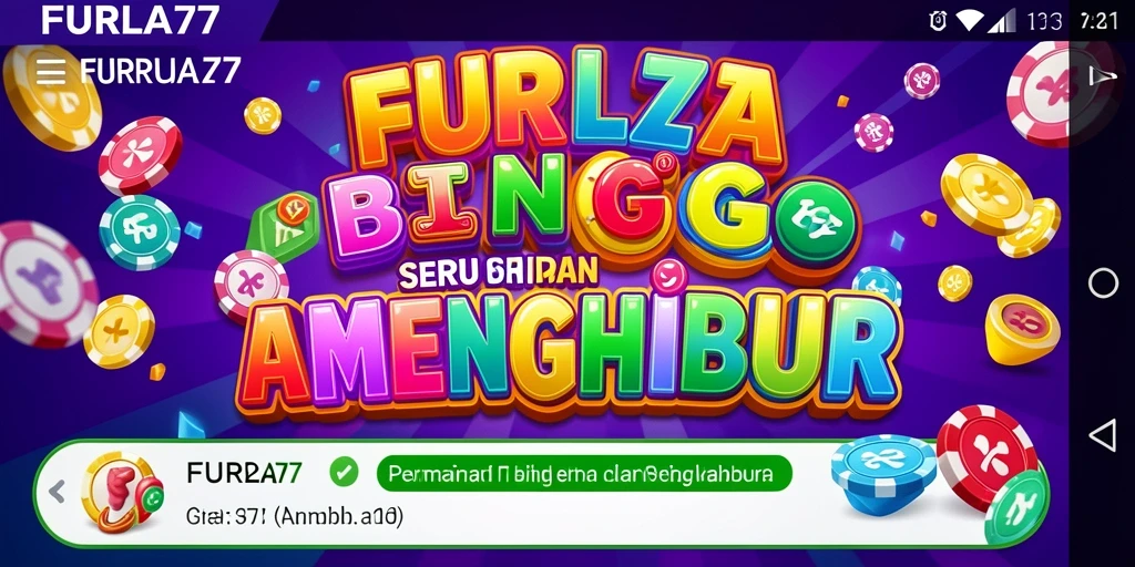 Tampilan gameplay seru FURLA77 dengan angka Bingo yang menantang.