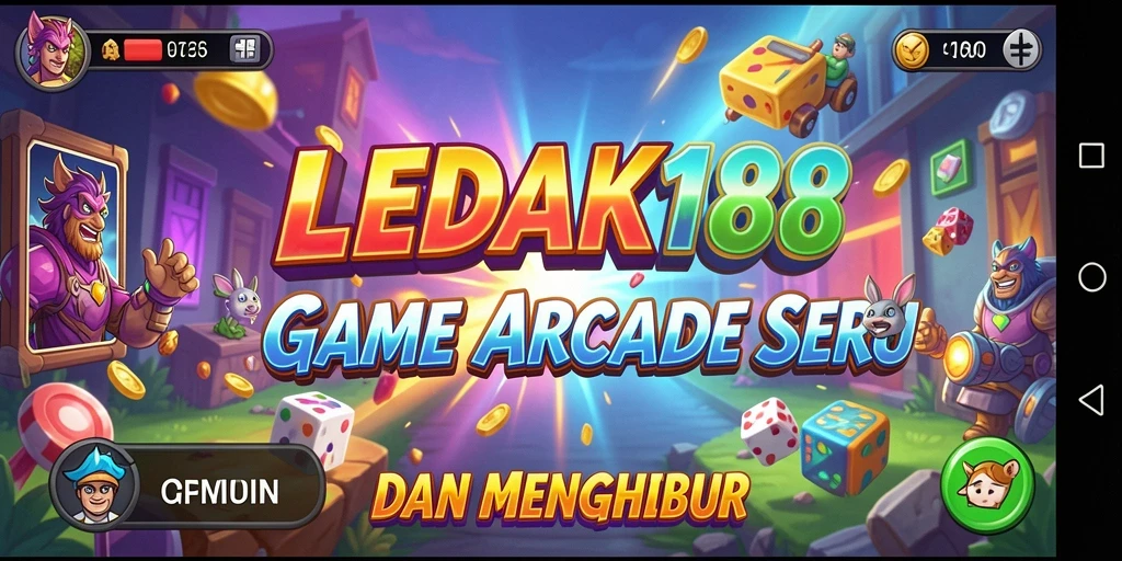 Tampilan gameplay seru dari LEDAK188 yang penuh aksi.