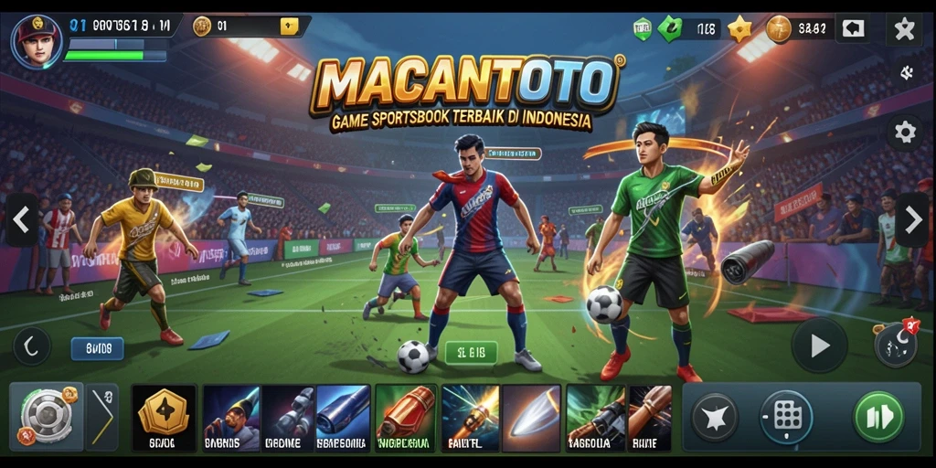 Tampilan gameplay Sportsbook yang menarik di MACANTOTO.