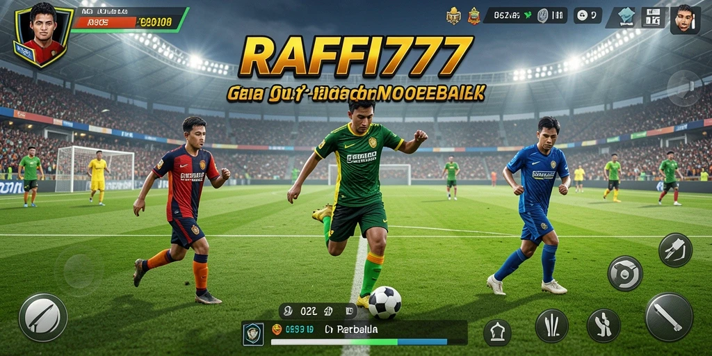 Tampilan gameplay RAFFI777 yang mendebarkan saat pertandingan berlangsung.