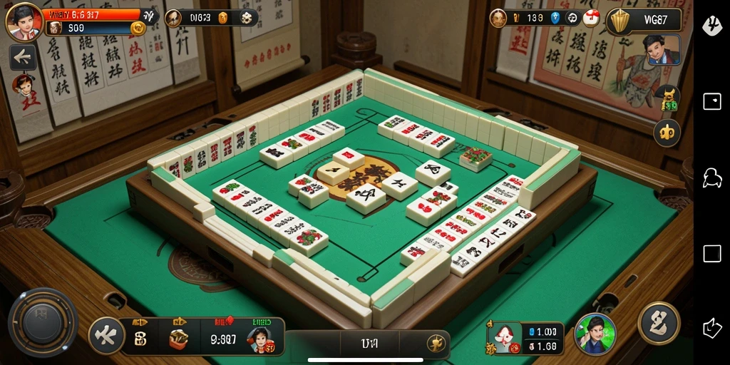 Tampilan gameplay Mahjong di WG87 yang menyenangkan dan interaktif.